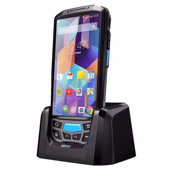 Bluetooth Android Handheld PDA Barcode Scanner with UHF NFC Reader